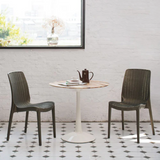 Silla sin Descansabrazos tipo Rattan Rue, Lagoon 7025 SET de 2 piezas