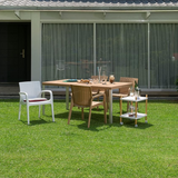 Silla con Descansabrazos tipo Rattan Koppla, Lagoon 7027 SET de 2 piezas