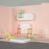 Silla sin Descansabrazos X Chair, Lagoon 7061 SET de 2 piezas