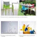Silla con Descansabrazos Alissa, Lagoon 7050, SET de 2 piezas