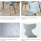 Silla Whale Leisure, Lagoon 7065D, SET de 4 piezas