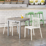 Silla sin Descansabrazos Milan, Lagoon 7053A, SET de 2 piezas