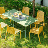 Mesa Dining Table Venice, Lagoon 7155
