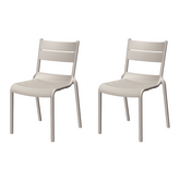 Silla sin Descansabrazos Naples, Lagoon 7220B, SET de 2 piezas