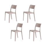 Silla sin Descansabrazos La Vie, Lagoon 7201, SET de 4 piezas