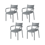 Silla con Descansabrazos Naples, Lagoon 7220A, SET de 4 piezas