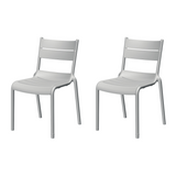 Silla sin Descansabrazos Naples, Lagoon 7220B, SET de 2 piezas