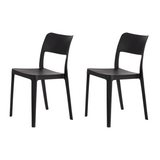 Silla sin Descansabrazos La Vie, Lagoon 7201, SET de 2 piezas
