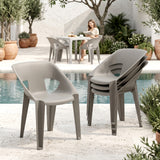 Silla Lagoon Mamut 7258, Polipropileno, Apilable, Set De 2 piezas