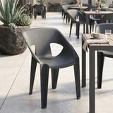 Silla Lagoon Mamut 7258, Polipropileno, Apilable, Set De 2 piezas