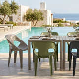Silla Lagoon Mamut 7258, Polipropileno, Apilable, Set De 2 piezas