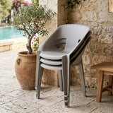 Silla Lagoon Mamut 7258, Polipropileno, Apilable, Set De 2 piezas