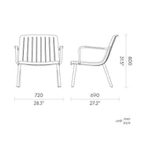 Silla Lagoon Monaco 7229, Exterior, Polipropileno, Set De 2