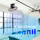 Ventilador de techo Mytek 3126, metálico de 18"