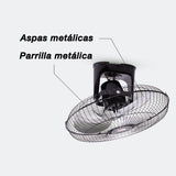 Ventilador de techo Mytek 3126, metálico de 18"