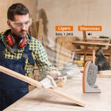 Ventilador de escritorio Mytek 3199, plástico de 9"