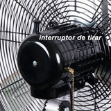 Ventilador industrial de pedestal Mytek 3341, metálico de 30"