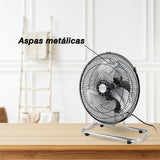 Ventilador de piso 2 en 1 Mytek 3372, metálico de 12"
