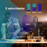 Ventilador de pedestal Z-Fan 3388, metálico de 16"