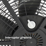 Ventilador de piso 2 en 1 Mytek 3409, plástico de 20"