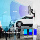 Ventilador de pared Mytek 3420, metálico de 20"