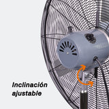 Ventilador industrial de pedestal Mytek 3421, metálico de 30"