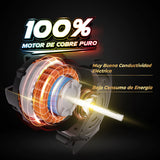 Ventilador de pedestal Mytek 3369, metálico de 16"