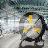 Ventilador Industrial Tipo Tambor Mytek 3410 de 48"