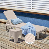 Camastro Tahiti Lagoon 7030 y Mesa Auxiliar Mallorca 7033