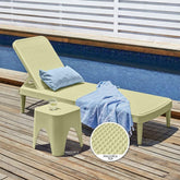 Camastro Tahiti Lagoon 7030 y Mesa Auxiliar Mallorca 7033