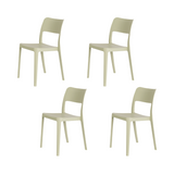Silla sin Descansabrazos La Vie, Lagoon 7201, SET de 4 piezas