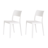 Silla sin Descansabrazos La Vie, Lagoon 7201, SET de 2 piezas