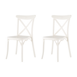 Silla sin Descansabrazos X Chair, Lagoon 7061 SET de 2 piezas