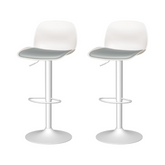 Banco ajustable KÖLN con cojin, Lagoon 7216P, SET de 2 piezas