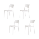 Silla sin Descansabrazos La Vie, Lagoon 7201, SET de 4 piezas