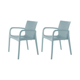Silla con Descansabrazos Alissa, Lagoon 7050, SET de 2 piezas