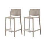 Banco de cocina Rue, Lagoon 7036C con protector UV, altura 65 CM, SET de 2 piezas
