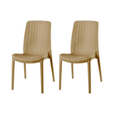 Silla sin Descansabrazos tipo Rattan Rue, Lagoon 7025 SET de 2 piezas