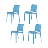 Silla sin Descansabrazos Sensilla, Lagoon 7052, SET de 4 piezas