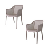 Silla con Descansabrazos Grace, Lagoon 7028 SET de 2 piezas