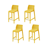 Banco de cocina Milos, Lagoon 7203BC con protector UV, altura 65 CM, SET de 4 piezas