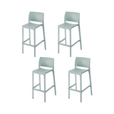 Banco para barra Sencilla, Lagoon 7211B con protector UV, altura 75 CM, SET de 4 piezas