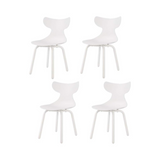 Silla Whale Modern, Lagoon 7065F, SET de 4 piezas