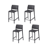 Banco de cocina Rue, Lagoon 7036C con protector UV, altura 65 CM, SET de 4 piezas