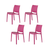 Silla sin Descansabrazos Sensilla, Lagoon 7052, SET de 4 piezas