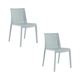 Silla sin descansabrazos Milos, Lagoon 7203B, SET de 2 piezas