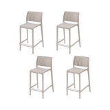 Banco de cocina Rue, Lagoon 7036C con protector UV, altura 65 CM, SET de 4 piezas