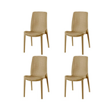 Silla sin Descansabrazos tipo Rattan Rue, Lagoon 7025 SET de 4 piezas