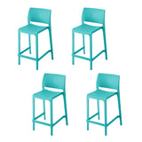 Banco de cocina Sensilla, Lagoon 7211C con protector UV, altura 65 CM, SET de 4 piezas