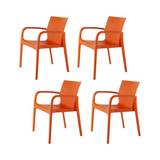 Silla con Descansabrazos Alissa, Lagoon 7050, SET de 4 piezas